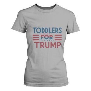 Trump 2024 T Shirt For Women Toddlers for Trump Kids Trump 2024 TS02 Sport Gray Print Your Wear