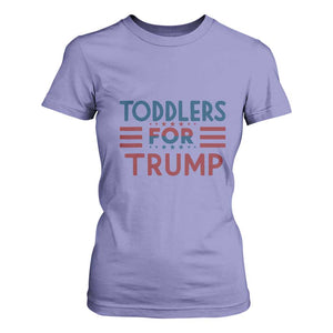 Trump 2024 T Shirt For Women Toddlers for Trump Kids Trump 2024 TS02 Violet Print Your Wear