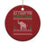 Xmas Elephant Christmas Ornament All I Want for Xmas Is An Elephant Ugly Sweater TS02 Print Your Wear