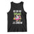 Tropical Beachy Christmas Tank Top Ho Ho Ho Who Needs Snow Santa Xmas In Hawaii Palm Tree TS02 Black Print Your Wear