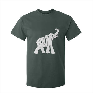 Trump 2024 Republican Elephant T Shirt For Kid US 47th President TS02 Dark Forest Green Print Your Wear