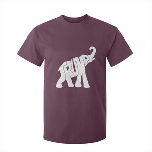 Trump 2024 Republican Elephant T Shirt For Kid US 47th President TS02 Maroon Print Your Wear