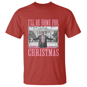 Christmas Trump T Shirt I'll Be Home For Xmas Funny Santa Donald TS02 Red Print Your Wear