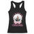 Christmas Trump Racerback Tank Top I'll Be Home For Xmas Retro Vintage Pink Coquette Bow TS02 Black Print Your Wear