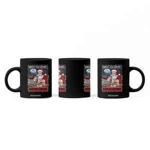 Funny Santa Tech Support Christmas Coffee Mug Rebooting Christmas Geek Humor Gift TS02 Print Your Wear