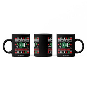 This Calls for a Spreadsheet Christmas Coffee Mug Funny Excel Xmas Gift for Data Nerds Accountants TS02 Print Your Wear