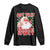 Funny Santa Rizz Christmas Long Sleeve Shirt Got That Rizzmas Spirit Retro Groovy TS02 Black Print Your Wear