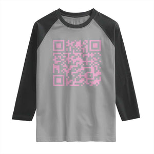 Funny Trump Dance Pink Raglan Shirt President 45 47 Dancing Code TS02 Sport Gray Black Print Your Wear