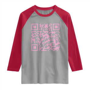 Funny Trump Dance Pink Raglan Shirt President 45 47 Dancing Code TS02 Sport Gray Red Print Your Wear