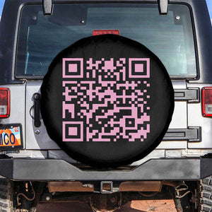 Funny Trump Dance Pink Spare Tire Cover President 45 47 Dancing Code TS02 No hole Black Print Your Wear