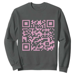 Funny Trump Dance Pink Sweatshirt President 45 47 Dancing Code TS02 Dark Heather Print Your Wear