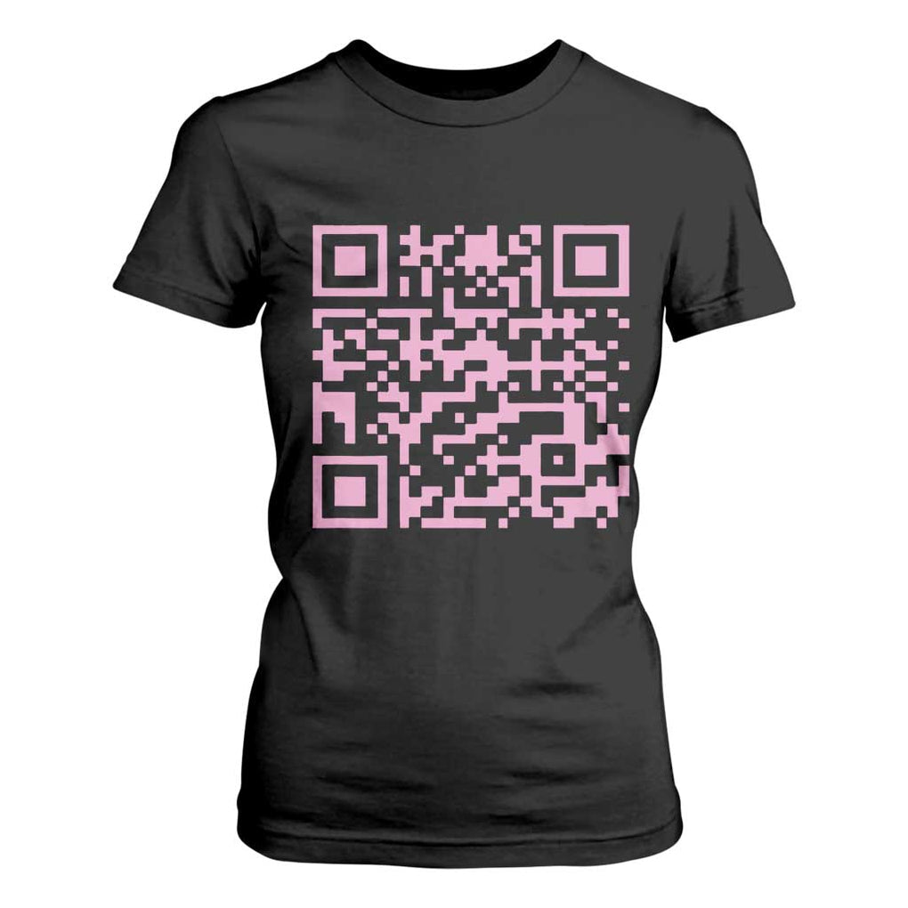 Funny Trump Dance Pink T Shirt For Women President 45 47 Dancing Code TS02 Black Print Your Wear