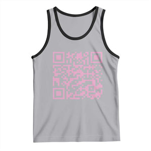 Funny Trump Dance Pink Tank Top President 45 47 Dancing Code TS02 Athletic Heather Black Print Your Wear