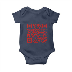 Funny Trump Dance Red Baby Onesie President 45 47 Dancing Code TS02 Navy Print Your Wear