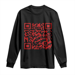 Funny Trump Dance Red Long Sleeve Shirt President 45 47 Dancing Code TS02 Black Print Your Wear