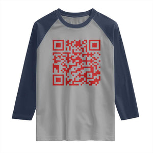 Funny Trump Dance Red Raglan Shirt President 45 47 Dancing Code TS02 Sport Gray Navy Print Your Wear