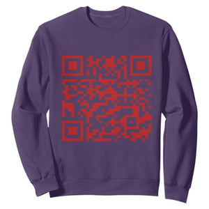 Funny Trump Dance Red Sweatshirt President 45 47 Dancing Code TS02 Purple Print Your Wear