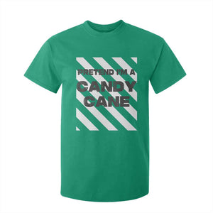 Funny Christmas Costume T Shirt For Kid Pretend I'm A Candy Cane TS02 Irish Green Print Your Wear