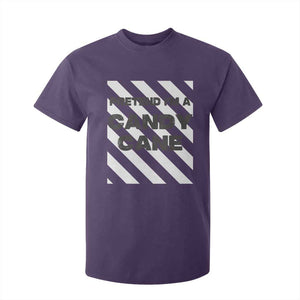 Funny Christmas Costume T Shirt For Kid Pretend I'm A Candy Cane TS02 Purple Print Your Wear