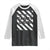 Funny Christmas Costume Raglan Shirt Pretend I'm A Candy Cane TS02 Black White Print Your Wear