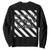 Funny Christmas Costume Sweatshirt Pretend I'm A Candy Cane TS02 Black Print Your Wear