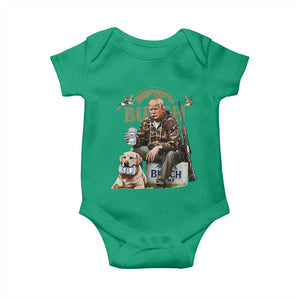 Funny Black Cat Baby Onesie Bruh Retro Cat Meme Graphic TS02 Irish Green Print Your Wear