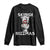 Funny Santa Rizz Christmas Long Sleeve Shirt Skibiti Toilet Rizzmas TS02 Black Print Your Wear