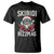 Funny Santa Rizz Christmas T Shirt Skibidi Rizzmas Gen Alpha Slang Cool Santa TS02 Black Print Your Wear