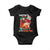 Funny Naughty Santa Baby Onesie Chestnuts Roasting On An Open Fire Dirty Food Pun Xmas Joke TS02 Black Print Your Wear