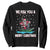 Santa Christmas Boat Fishing Sweatshirt We Fish You A Merry Xmas Fisherman TS02 Black Print Your Wear