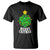 Christmas Gamer T Shirt Merry Critmas D20 RPG Gaming Xmas Tree TS02 Black Print Your Wear