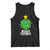 Christmas Gamer Tank Top Merry Critmas D20 RPG Gaming Xmas Tree TS02 Black Print Your Wear