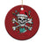 Xmas Pirate Skull Christmas Ornament Yo Ho Ho Boat Cruise Xmas Crossbones TS02 Print Your Wear