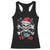 Christmas Pirate Skull Racerback Tank Top Yo Ho Ho Boat Cruise Xmas Crossbones TS02 Black Print Your Wear