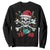 Christmas Pirate Skull Sweatshirt Yo Ho Ho Boat Cruise Xmas Crossbones TS02 Black Print Your Wear