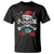 Christmas Pirate Skull T Shirt Yo Ho Ho Boat Cruise Xmas Crossbones TS02 Black Print Your Wear