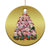 Cute Pink Pigs Xmas Tree Christmas Ornament Funny Farmer Xmas Lights Festive Vibe TS02 Print Your Wear