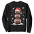 Christmas Football Sweatshirt Rugby Snowman Xmas Festive Holiday Sports TS02 Black Print Your Wear