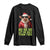 Funny Pig Santa Long Sleeve Shirt Ho Ho Ho Let Me Suck Them Toes Weird Festive Christmas TS02 Black Print Your Wear