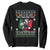 Italian Christmas Donkey Sweatshirt Funny Jing A Di Jing Hee Haw Italy Flag TS02 Black Print Your Wear