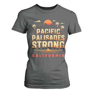 Pacific Palisades Strong T Shirt For Women Support California LA Relief TS02 Dark Heather Print Your Wear