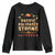 Pacific Palisades Strong Youth Sweatshirt Support California LA Relief TS02 Black Print Your Wear