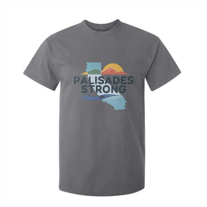 Palisades Strong T Shirt For Kid Support California LA Relief TS02 Charcoal Print Your Wear