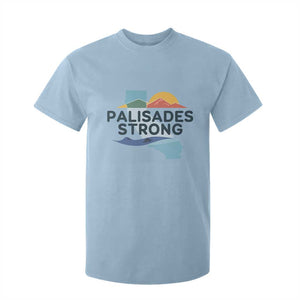 Palisades Strong T Shirt For Kid Support California LA Relief TS02 Light Blue Print Your Wear