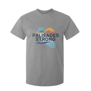 Palisades Strong T Shirt For Kid Support California LA Relief TS02 Sport Gray Print Your Wear