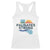 Palisades Strong Racerback Tank Top Support California LA Relief TS02 White Print Your Wear