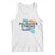 Palisades Strong Tank Top Support California LA Relief TS02 White Print Your Wear