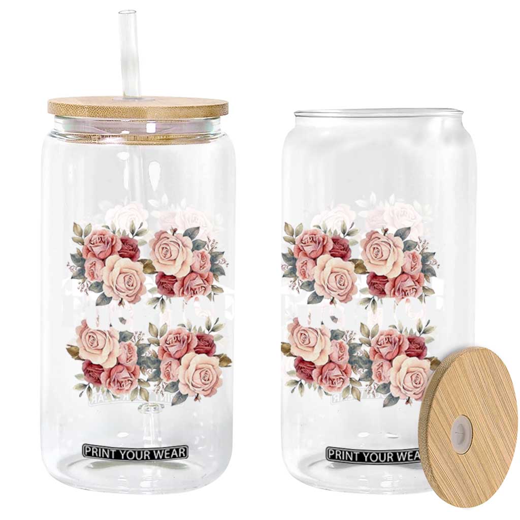 Floral Protest Against Ice Glass Can Justice and Freedom Political Resistance TS02 Print Your Wear