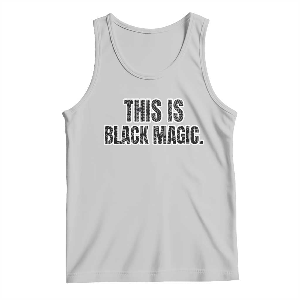 This is Black Magic Tank Top TS02 Ash Print Your Wear