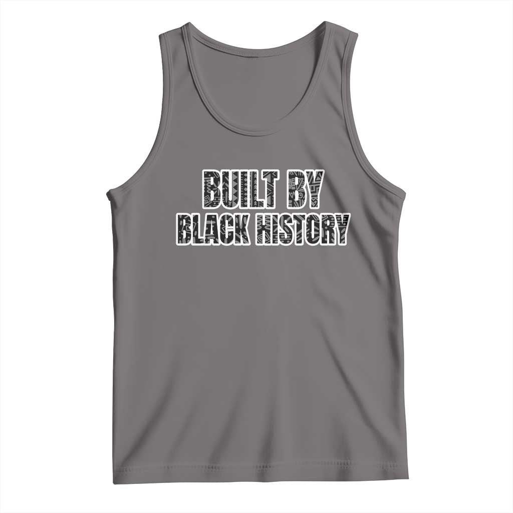 Built by Black History Tank Top TS02 Deep Heather Print Your Wear